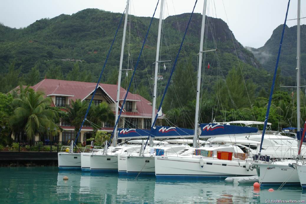 Moorings-Charterbasis auf Mahé / Seychellen - Revierinfos by Yachtfernsehen.com.