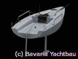 Der neue Daysailer von Bavaria Yachtbau GmbH: 28 Fuß (7,28 Meter) lang und in der Grundversion 27.358 Euro teuer. by Yachtfernsehen.com.