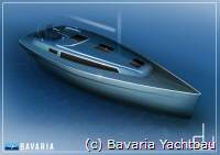 Soll die neue Segelyacht Bavaria Cruiser 33 aussehen. Nuovo sviluppo per BAVARIA vela  CRUISER 33. Nouveau voilier BAVARIA: Cruiser 33 - powered by Yachtfernsehen.com