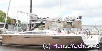 Der Prototyp der Dehler 46 ist segelklar und wurde zu Wasser gelassen. Die  Enthüllung der Dehler-Neuheit steht im Mittelpunkt des Yachting Festivals in Cannes vom 9. bis zum 14. September 2014.