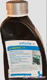 Grotamar 71 gilt als wirkungsvoller Zusatz für Bio-Diesel im Kampf gegen Bakterien (Dieselpest). (c) Hersteller
