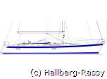 Die neue Hallberg-Rassy HR55 wird bei der boot 2013 in Düsseldorf vorgestellt - by Yachtfernsehen.com.