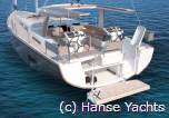 Die Hanse 548 wurde zu Europas Yacht des Jahres 2018 nominiert.
