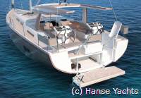Die Hanse 548 wurde zu Europas Yacht des Jahres 2018 nominiert.