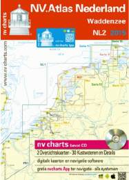 Seekarten für die Niederlande vom NV Verlag: NV.Charts Waddenzee