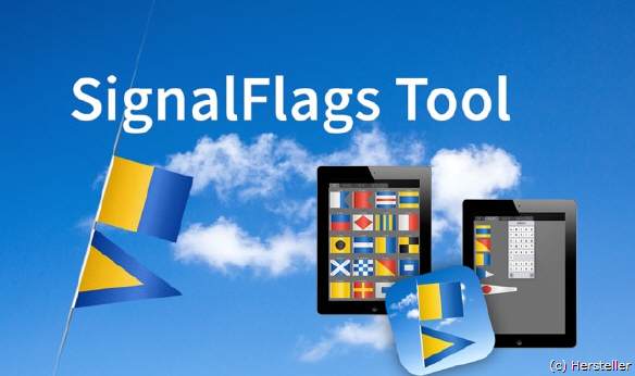 Die App SignalFlags Tool gibt es bei GooglePlay und für im Apple-Store.