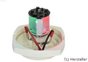 Tricombo-LED-Einsatz für Ankerlaternen mit BAY15D-Fassung.