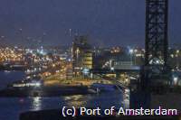 Webcam IJmuiden, Außenhafen, Ansteuerung, Seeschleuse